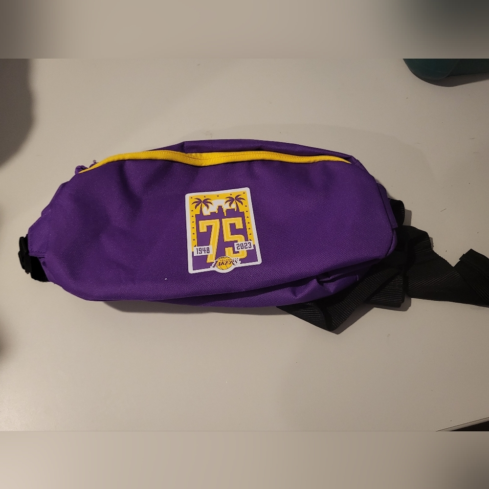 Los Angeles Lakers NBA 75 Year Fanny Pack